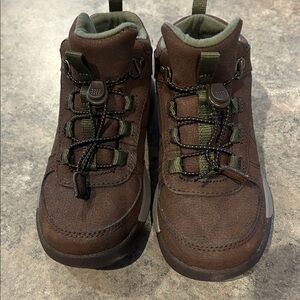 Merrell Brown and Green Kids Boots